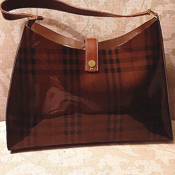 BURBERRY NOVA CHECK EUC SHOULDER BAG AUTHENTIC - Picture 1 of 13